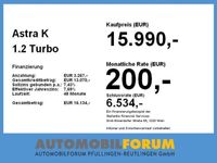 gebraucht Opel Astra 1.2 Turbo Edition LM LED PDC W-Paket