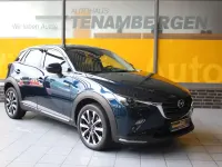 Gebraucht Mazda CX-3 Sports-Line 121 PS (88 kW) 2019 Deep crystal blue (metallic) SUV