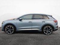 Gebraucht Audi Q4 e-tron S-Line 150 kW (204 PS) 2021 Geysirblau metallic SUV