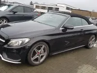 Gebraucht Mercedes C180 AMG line 156 PS (114 kW) 2017 Schwarz Cabrio