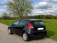 Gebraucht Ford Fiesta Trend 82 PS (60 kW) 2012 Schwarz Limousine