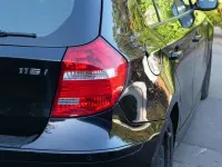 Usata BMW 116 122 CV (89 kW) 2009 Nero Utilitaria