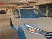 Gebraucht Hyundai Tucson 112 PS (82 kW) 2017 Weiß SUV