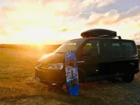 Gebraucht VW Multivan Edition 150 PS (110 kW) 2019 Schwarz Van / Kleinbus