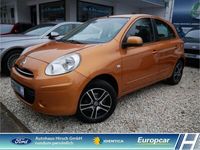 Gebraucht Nissan Micra Acenta 80 PS (58 kW) 2012 Orange Limousine