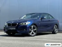 Gebraucht BMW 220 Sport Line 190 PS (139 kW) 2016 Blau Coupé