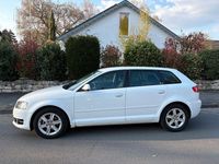 Gebraucht Audi A3 Attraction 102 PS (75 kW) 2010 Weiß Kleinwagen