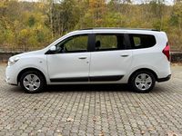 Gebraucht Dacia Lodgy Lauréate 116 PS (85 kW) 2018 Weiß Van / Kleinbus