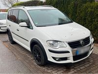 Gebraucht VW Touran Cross 170 PS (125 kW) 2008 Weiß Van / Kleinbus