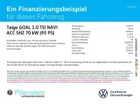 Gebraucht VW Taigo Goal 95 PS (69 kW) 2025 Schwarz SUV