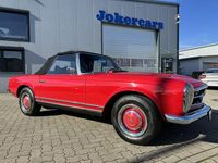 Gebraucht Mercedes 230 150 PS (110 kW) 1965 Signalrot Cabrio