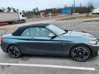 Second-hand BMW 218 150 CP (110 kW) 2017 Gri Cabrio