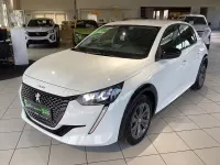 Gebraucht Peugeot e-208 Allure 100 kW (136 PS) 2023 Weiss Kleinwagen