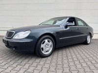 Gebraucht Mercedes S320 224 PS (164 kW) 2002 Blauschwarz Limousine