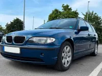 Gebraucht BMW 320 150 PS (110 kW) 2002 Blau Kombi