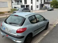 Gebraucht Peugeot 206 60 PS (44 kW) 2002 Blau Kleinwagen