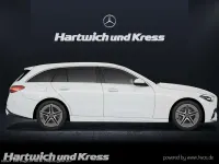 Gebraucht Mercedes C200 AMG line 163 PS (119 kW) 2025 Polarweiss  unilack Kombi