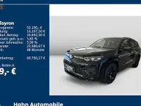 Neu VW Tayron R-line 150 PS (110 kW) 2025 Schwarz SUV