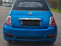 Gebraucht Fiat 500 105 PS (77 kW) 2015 Blau Cabrio