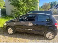 Gebraucht VW Fox 54 PS (39 kW) 2009 Schwarz Kleinwagen