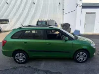 Gebraucht Skoda Fabia Ambition 86 PS (63 kW) 2012 Rallye green metallic Kombi