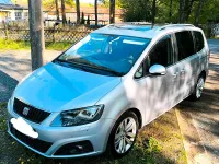 Używany Seat Alhambra 177 KM (130 kW) 2013 Srebrny Minivan