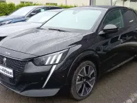 Gebraucht Peugeot e-208 GT 100 kW (136 PS) 2022 Schwarz perla nera metallic Kleinwagen