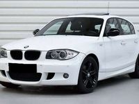 gebraucht BMW 120 d Aut. + M-Sportpaket +1.Hand + Alpinweiss 3+Navi