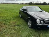 Gebraucht Mercedes CLK200 136 PS (100 kW) 1997 Schwarz Coupé