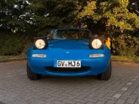 Gebraucht Mazda MX5 131 PS (96 kW) 1993 Blau Cabrio