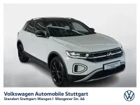 Gebraucht VW T-Roc Style 150 PS (110 kW) 2022 Pure white/deep black perleffe SUV