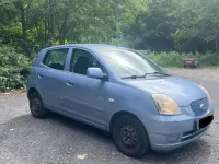 Gebraucht Kia Picanto EX 65 PS (47 kW) 2004 Blau Kleinwagen