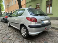 Używany Peugeot 206 60 KM (44 kW) 2004 Srebrny Hatchback