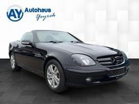 Gebraucht Mercedes SLK200 163 PS (119 kW) 2003 Obsidianschwarz  metalliclack Cabrio