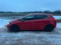 Brugt Kia Ceed 136 HK (100 kW) 2015 Rød Hatchback