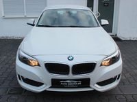 Gebraucht BMW 218 Advantage 136 PS (100 kW) 2015 Weiß Coupé