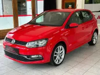 Gebraucht VW Polo Highline 90 PS (66 kW) 2014 Rot Limousine