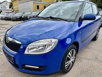Gebraucht Skoda Fabia Ambiente 69 PS (50 kW) 2009 Blau Kleinwagen