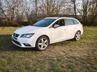 Gebraucht Seat Leon ST Reference 105 PS (77 kW) 2014 Weiß Kombi
