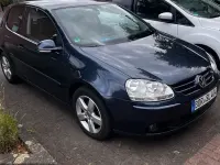 Gebraucht VW Golf VI United 80 PS (58 kW) 2008 Blau Kleinwagen