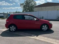 Gebraucht VW Golf VI Edition 80 PS (58 kW) 2010 Rot Kleinwagen