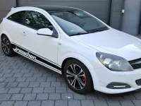 Gebraucht Opel Astra GTC 90 PS (66 kW) 2009 Weiß Coupé