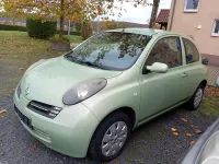 Gebraucht Nissan Micra 90 PS (66 kW) 2004 Grün Kleinwagen