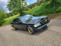 Gebraucht Mercedes 560 299 PS (219 kW) 1990 Schwarz Coupé