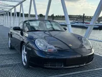 Gebraucht Porsche Boxster 220 PS (161 kW) 2002 Schwarz Cabrio