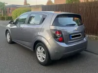 Gebraucht Chevrolet Aveo 95 PS (69 kW) 2012 Grau Kleinwagen