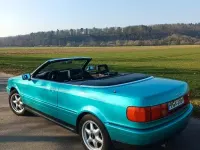Gebraucht Audi Cabriolet Design 150 PS (110 kW) 1995 Grün Cabrio
