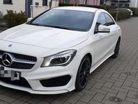 Gebraucht Mercedes CLA180 AMG line 122 PS (89 kW) 2015 Weiß Limousine
