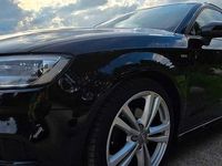 Second-hand Audi A3 S-Line 150 CP (110 kW) 2017 Negru Berlinǎ