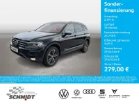 Gebraucht VW Tiguan Allspace Highline 150 PS (110 kW) 2021 Schwarz SUV